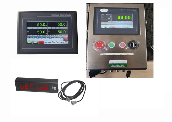 4 Scales Digital Load Cell Weight Indicator, Bagging Weighing Controller