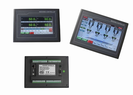 TFT Batching Weighing Controller With Panel Mounted Box And USB Port Connected