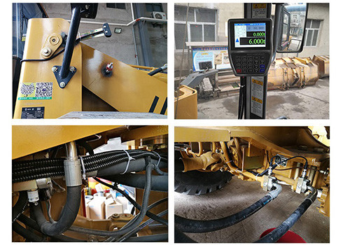 Wheel Loader Payloader Scales, for 1-12ton Heavy Machinery Construction Wheel Loader L2150 L2180, Backhoe Loader Scales
