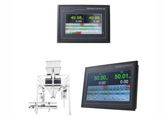 Touch Screen Automatic High Speed Bagging Controller, Weight Packing Indicator