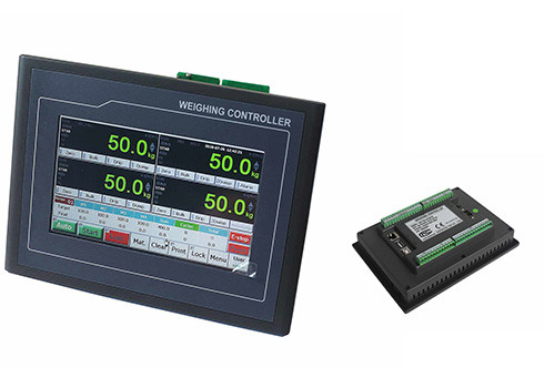 Four Scale TFT - Touch Ration Batch Weighing Controller For Industrial Environment