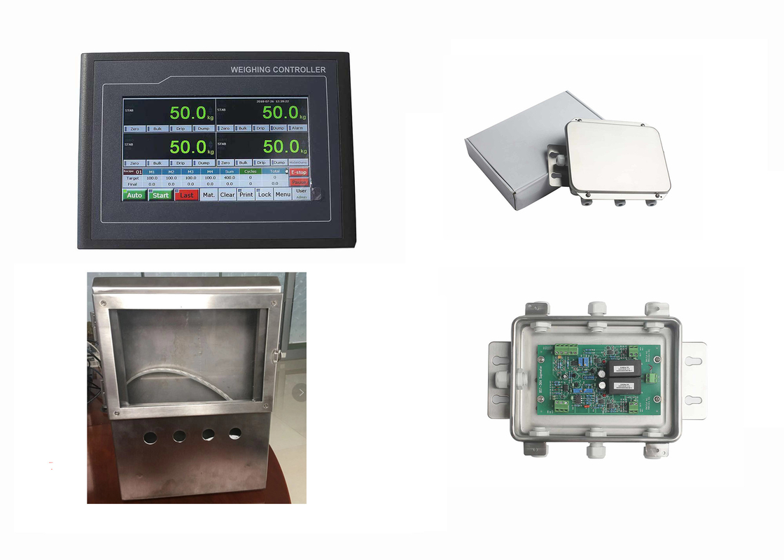 Customized Software Digital Weight Indicator , Filling Weighing Hmi Controller