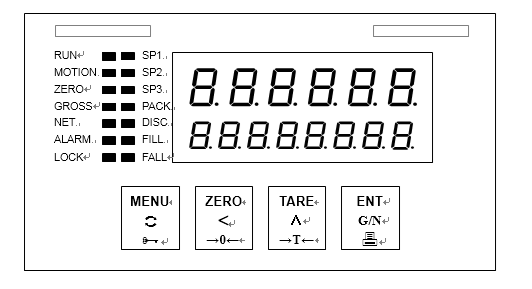 DC24v Smart Load Cell Display And Controller 0.02% Verification Accuracy With Led Display Ao4-20Ma 0