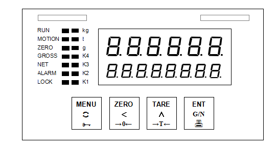 Totalizing Electronic Weighing Indicator Controller With CE Certificate