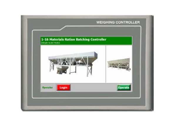 Ration Batch Controller Unit Fall Value Auto Correction For 4 Scale / 4 Material