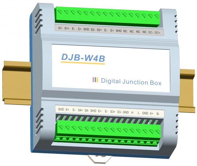 Loadcell Weighing Digital Junction Box With 4 Channel 200Hz Sampling Frequency