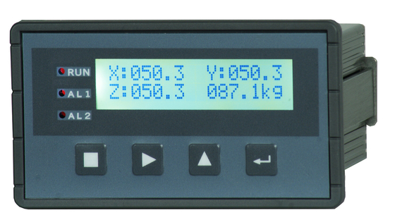 Mini 3-D/3-CH Force Measuring Controller Real Time Resultant Force Display