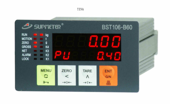 High accurancy DC24V Force Value Weighing Indicator Controller Positive And Negative Direction