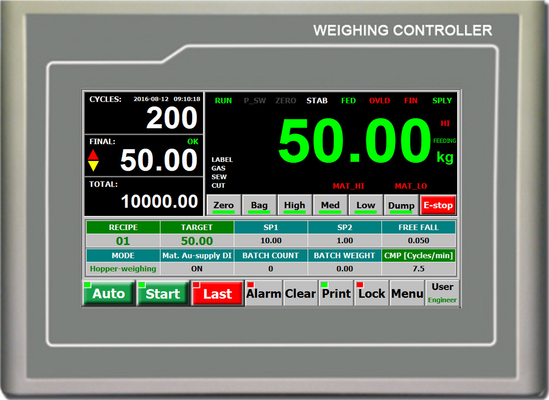 1 - Scale Digital Weight Indicator Manual Screen Locking / Screen Unlocking