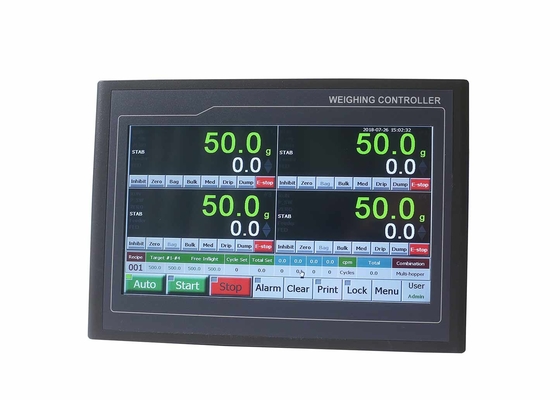 Four scale packing Or Bagging Controller , Weighing Scale Indicator Auto Zero Tracking