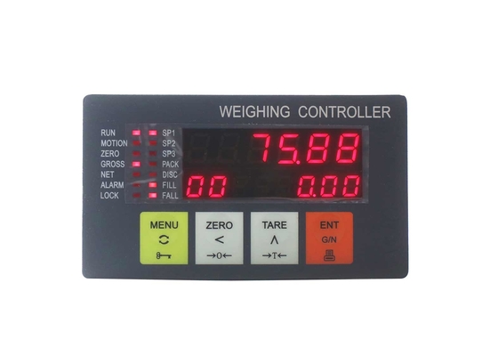 Single And Double Hopper Weighing Indicator Controller , Digital Weight Indicator