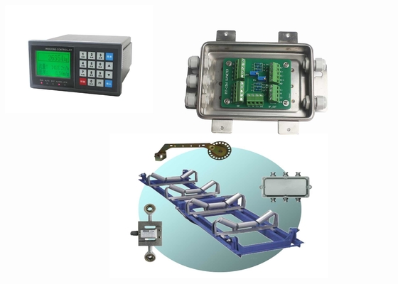 Flow Set Analog Input Weigh Feeder Controller , Belt Scale Controller 4-20mA A0