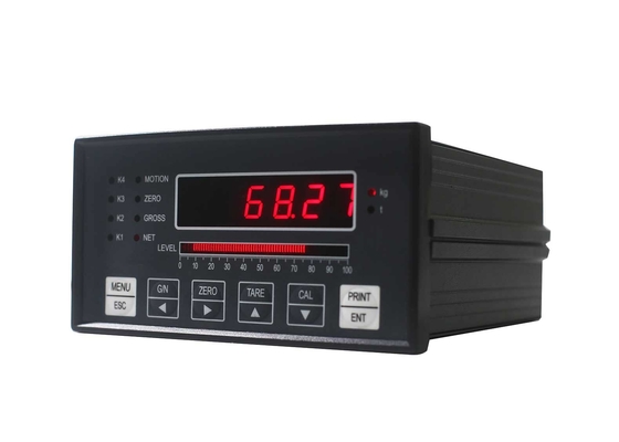 Material Level Electronic Weighing Indicator Controller 8 Load Cell Connectable