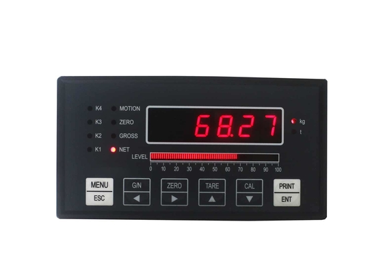 Material Level Electronic Weighing Indicator Controller 8 Load Cell Connectable