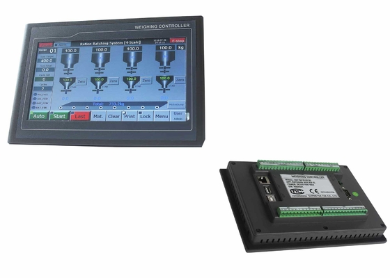 HMI Load Cell Display And Controller With 4 Material &amp; 2 Speed Feeding