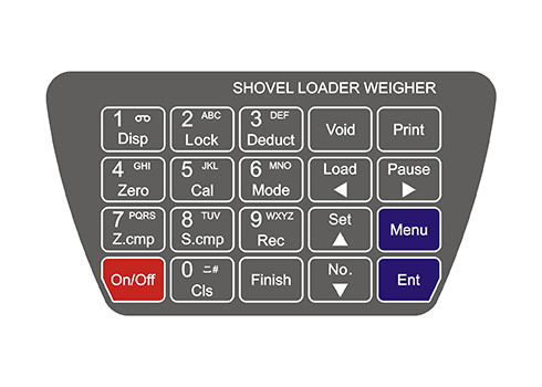 Loader Scales, Wheel Loader Indicator With Oil Pressure Sensor , Position Sensor , Cylinder Plate
