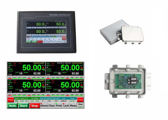 Touch Screen Filling Machine Digital Weight Indicator Controller With Usb Attached