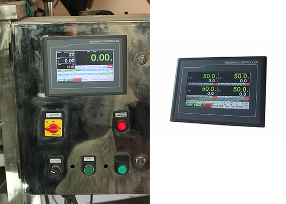 RS485 Modbus Four - Scale Weighing Indicator Controller For Packing Machinery