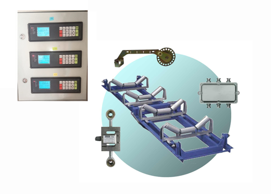 Standard Rs232 And Rs485 Belt Weigher With Weight Totalizing Lcd Display