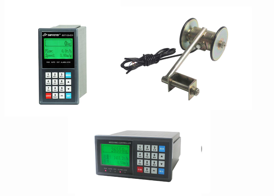 AC220V LCD Electronic Belt Feeder Weigh Indicator, Conveyor Belt Weigher Scales Feeding Flow Controller