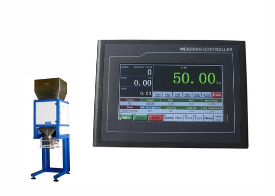 HMI Touch Screen Automatic Bagging Controller For Hopper Packaging Machine