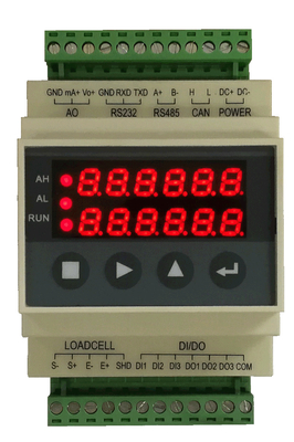 High Accuracy DC24V Guide Rail Weighing Module With Weight / Force Display