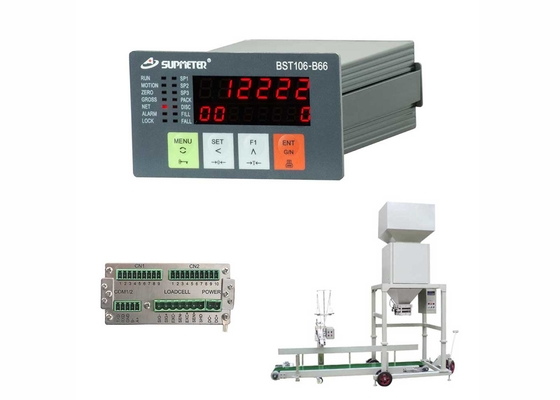 Red LED Digital Bagging Controller For Loss-in-weight Ration Packing Scale