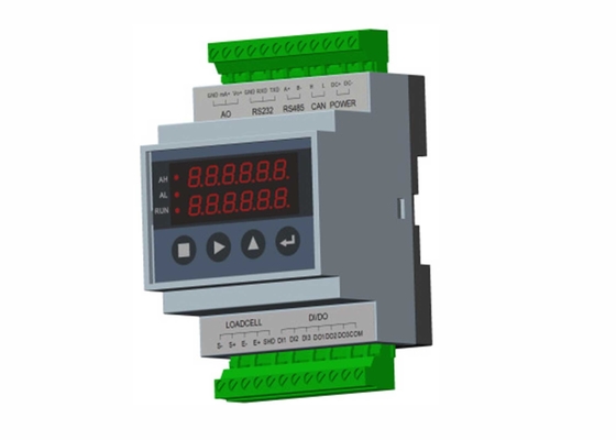 High Accuracy DC24V Guide Rail Weighing Module With Weight / Force Display