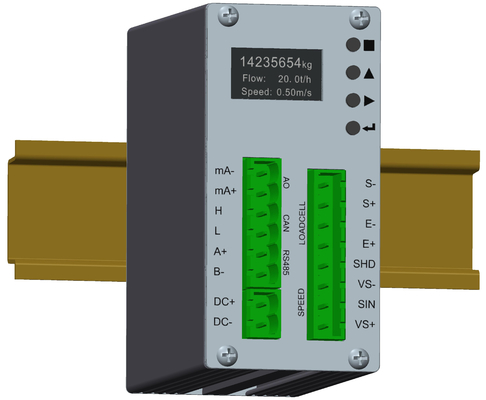 CANBUS Communication Guide Rail Type 24V Belt Weigh Feeder Controller