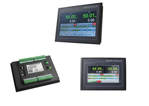 TFT Touch Screen Modbus TCP Bagging Controller With LAN Ethernet