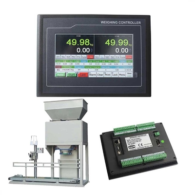 HMI Ration Packing Scale Controller With High Anti Jamming Capability And High Speed 10-16pcs/Min