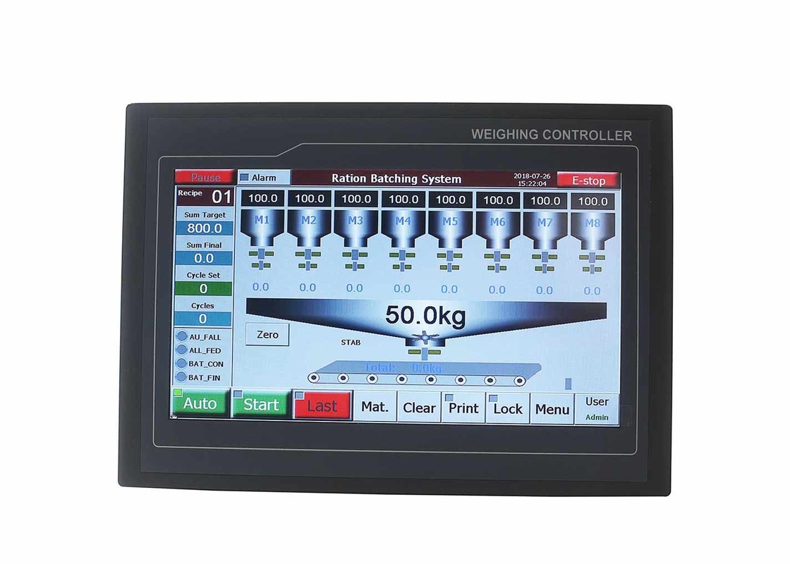 16 Material Digital Weighing Controller Explosion Proof For Ration Batching Scale