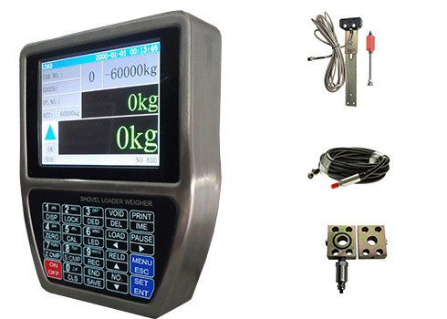 Loader Scales, Wheel Loader Indicator With Oil Pressure Sensor , Position Sensor , Cylinder Plate