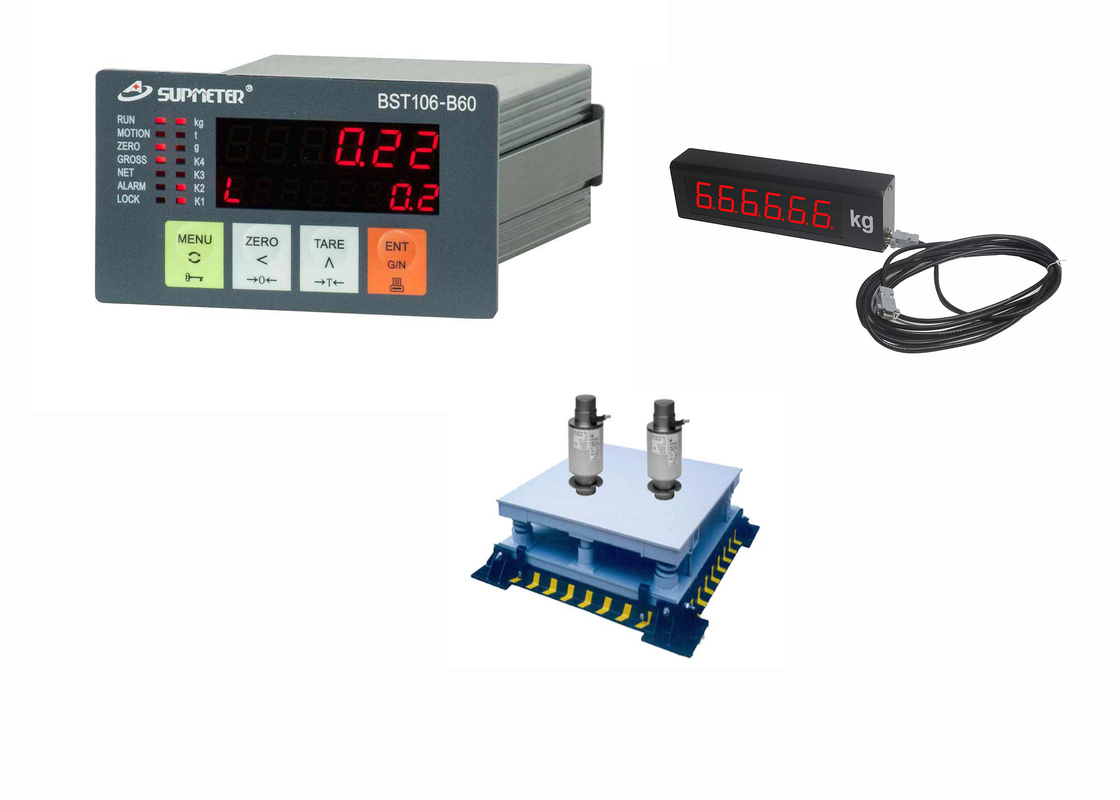Panel Mounted Led Weighing Controller With Dc24v Power And Digital Input