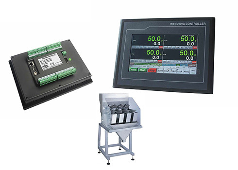 Four Scale Packing Machine Controller Digital Weight Indicator For Sugar Packaging