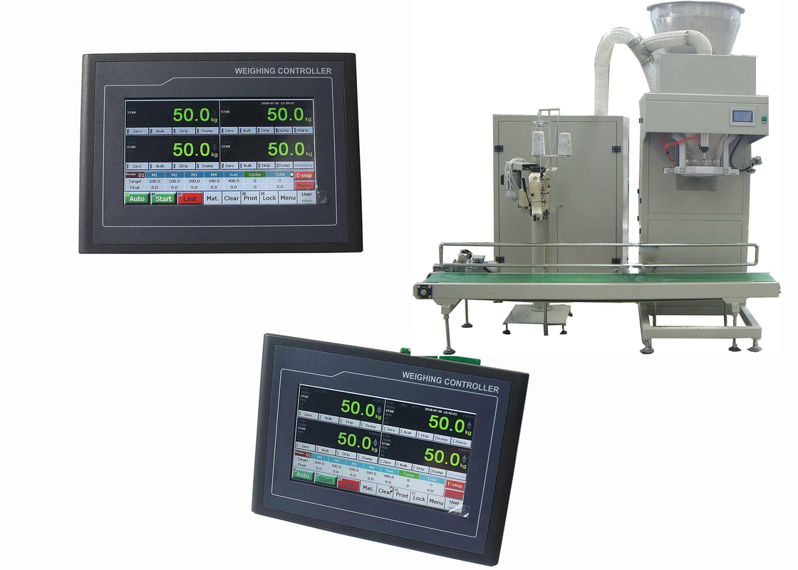 2- Scale Weighing Controller For Packing Machine Systems With 2 Weighing Hopper