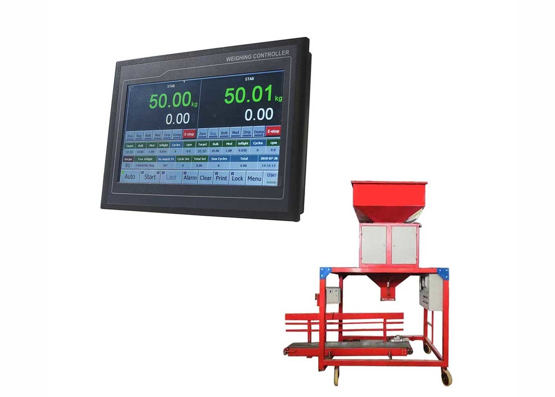 DC24V Semi Automatic Open Mouth Bagging Controller, Ration Bag Filling Controller
