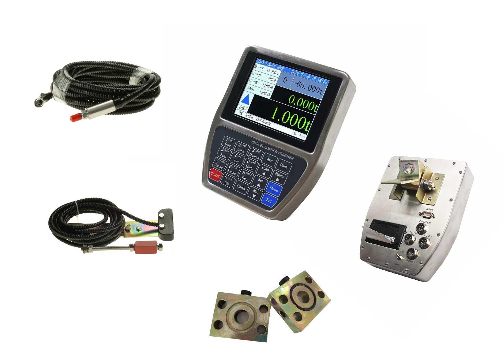 Wheel Loader Weight Instrument, Loader Scales With Stability