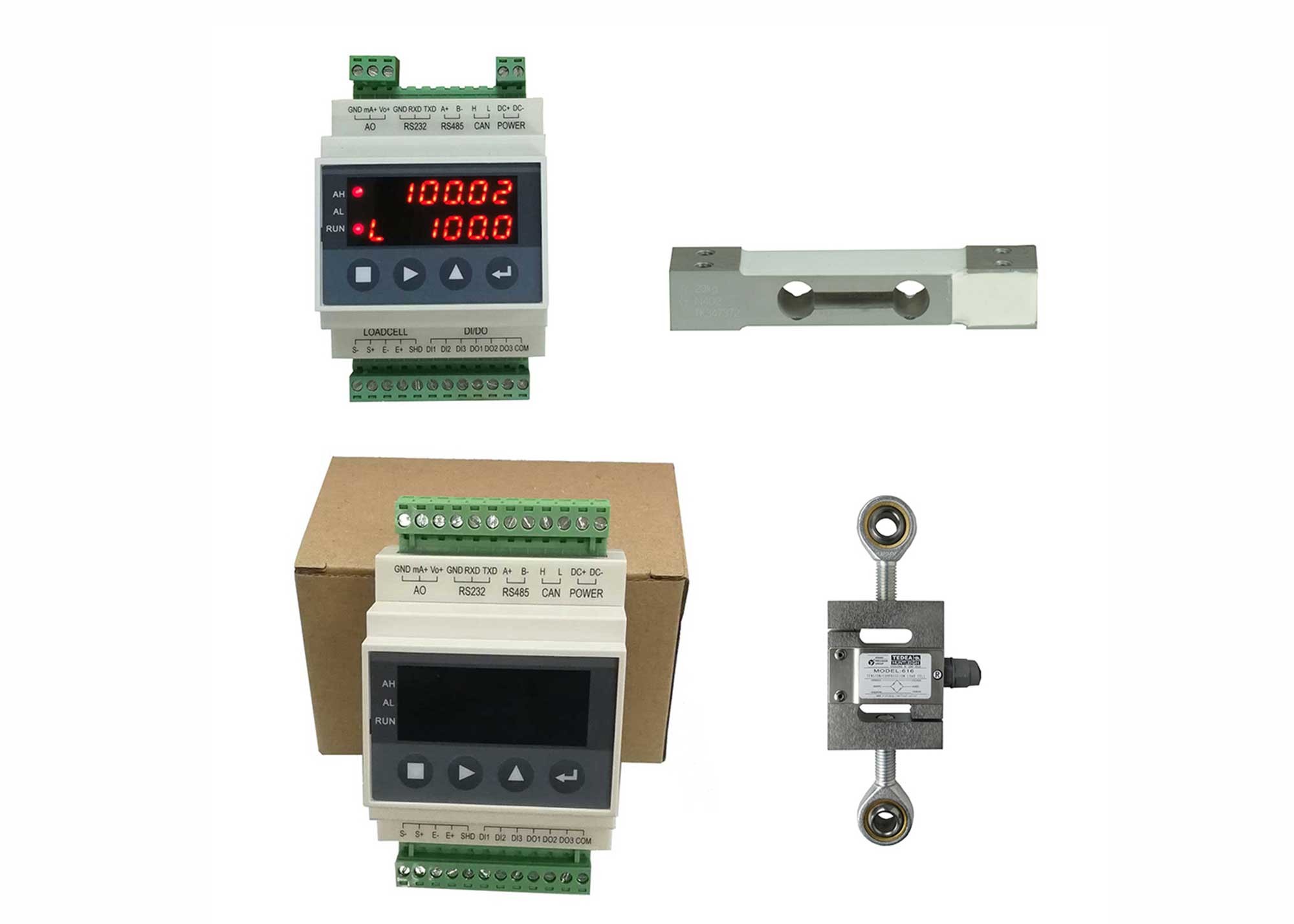 Miniature Weight Weighing Instrument / Indicator Force Measuring