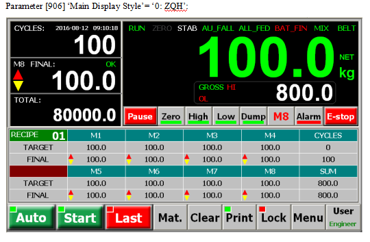 1 - Scale Batch Weighing Controller For Loss In Weight Ration Mixture ...
